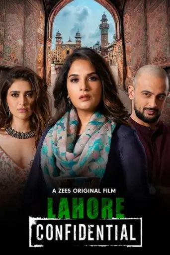 Lahore Confidential (2021) Hindi poster