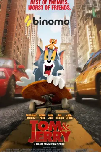 Tom & Jerry (2021) HDCAM [Hindi (CAM-Clean)+ Engl… poster