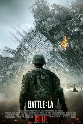 Battle Los Angeles (2011) Hindi poster