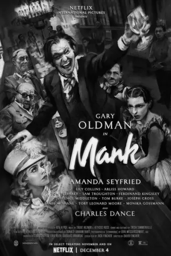 Mank (2020) poster