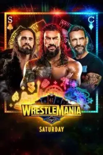 WWE WrestleMania 41: Saturday (2025) poster