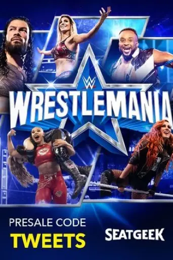 WWE WrestleMania 38 (2022) PPV poster