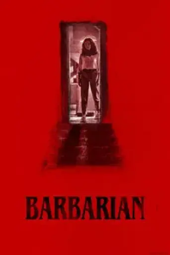 Barbarian (2022) English poster