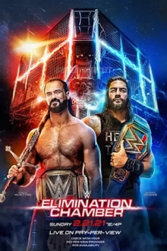 WWE Elimination Chamber 2021 PPV poster