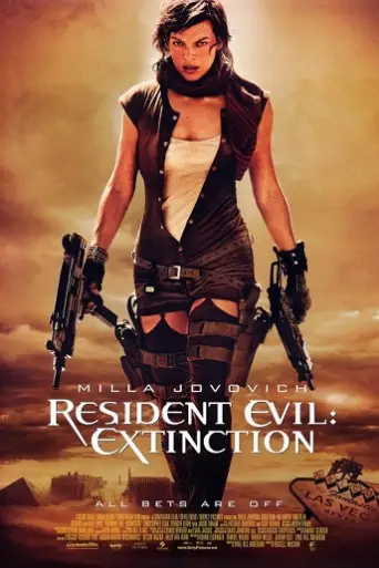 Resident Evil Extinction (2007) poster
