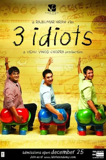 3 Idiots (2009) poster