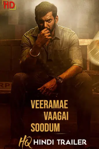 Veerame Vaagai Soodum (2022) [Hindi HQ-Dub TRAiLE… poster