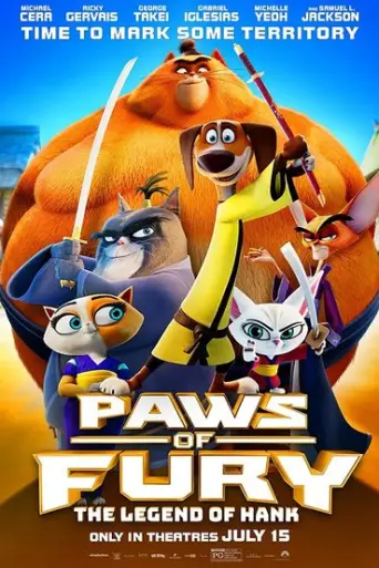Paws of Fury The Legend of Hank (2022) WEB-HD [En… poster