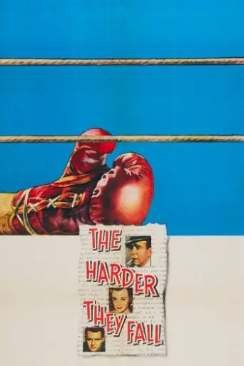 The Harder They Fall (1956) poster